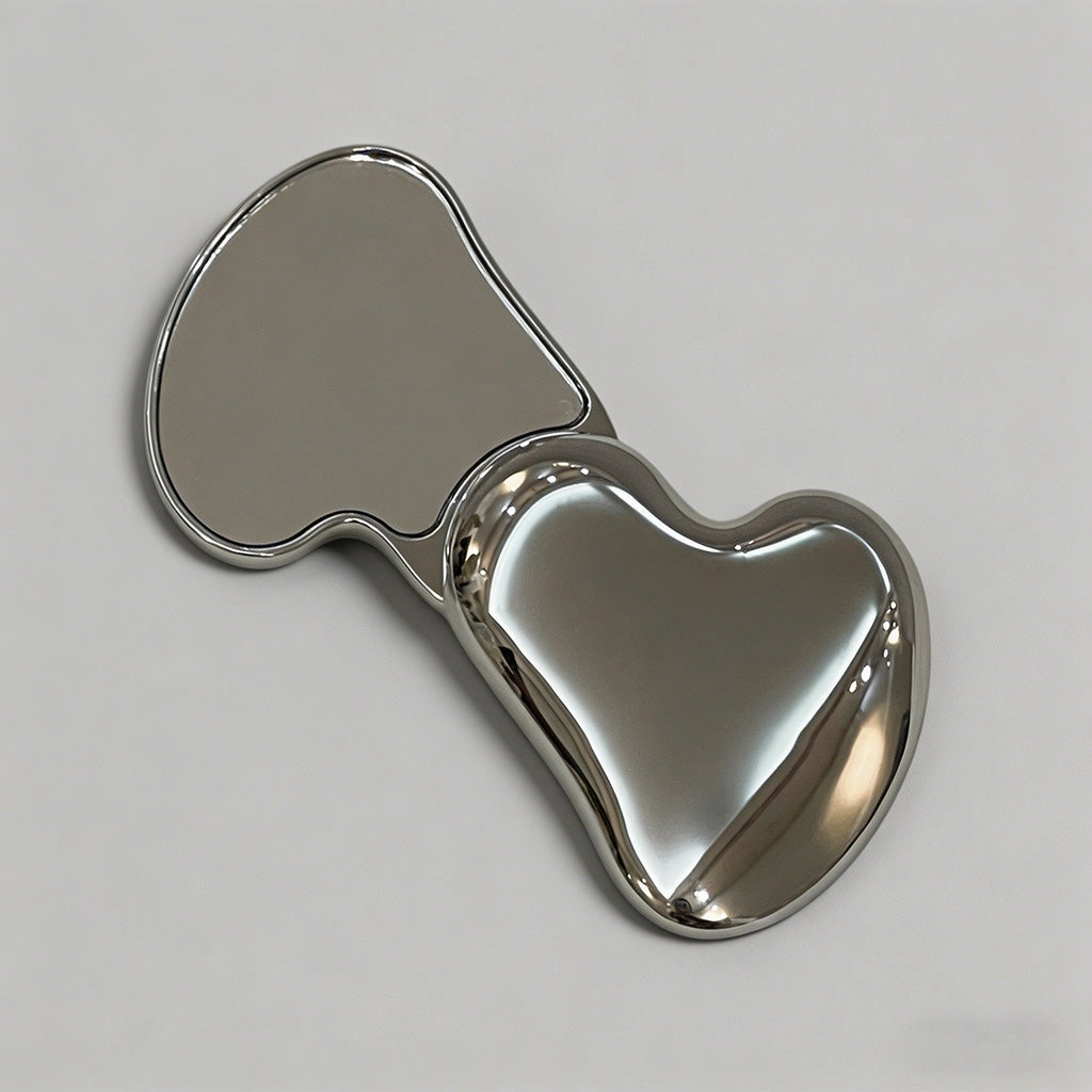 Mini Chrome Compact Mirror